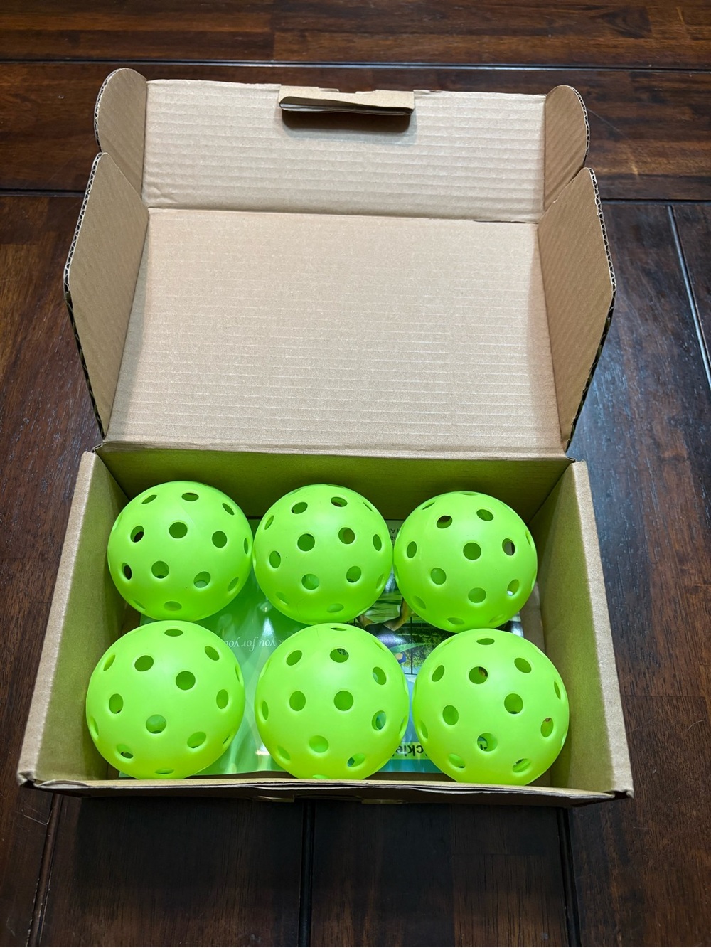 Pickleball Balls Set of 6 (New in Box)